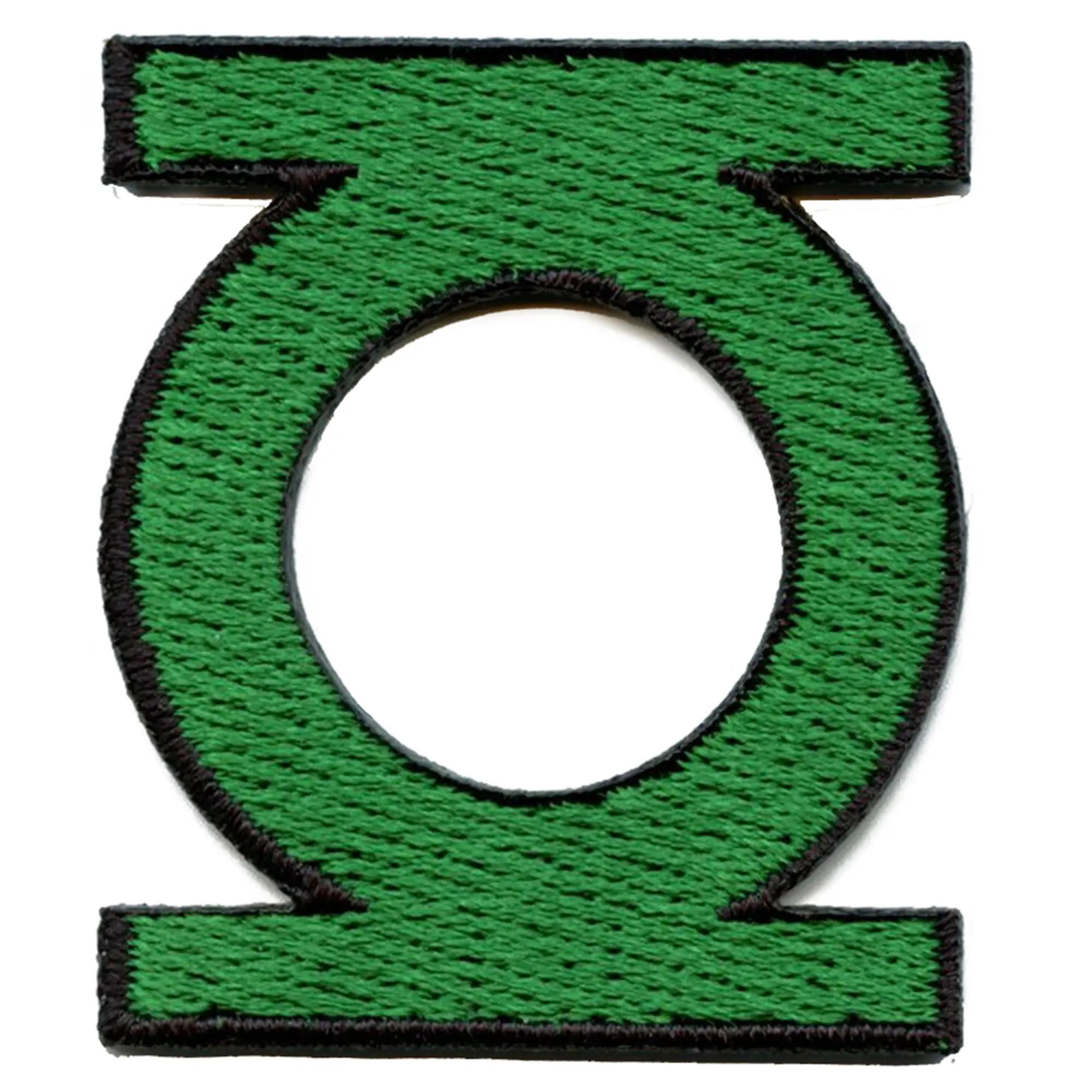 Small Green Lantern Logo Patch DC Comic Book Hero Embroidered Iron On-SMALL