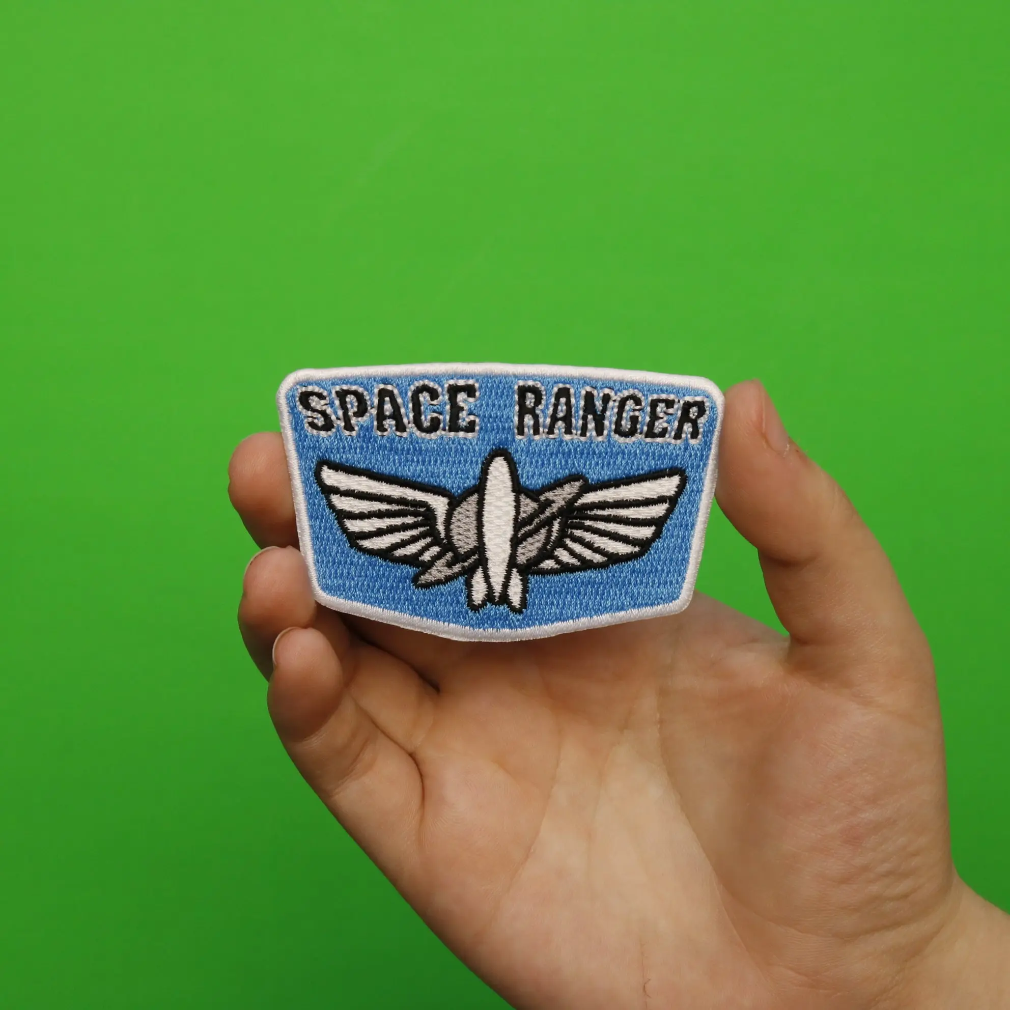 Space Ranger Badge Embroidered Iron on Patch - Image 2