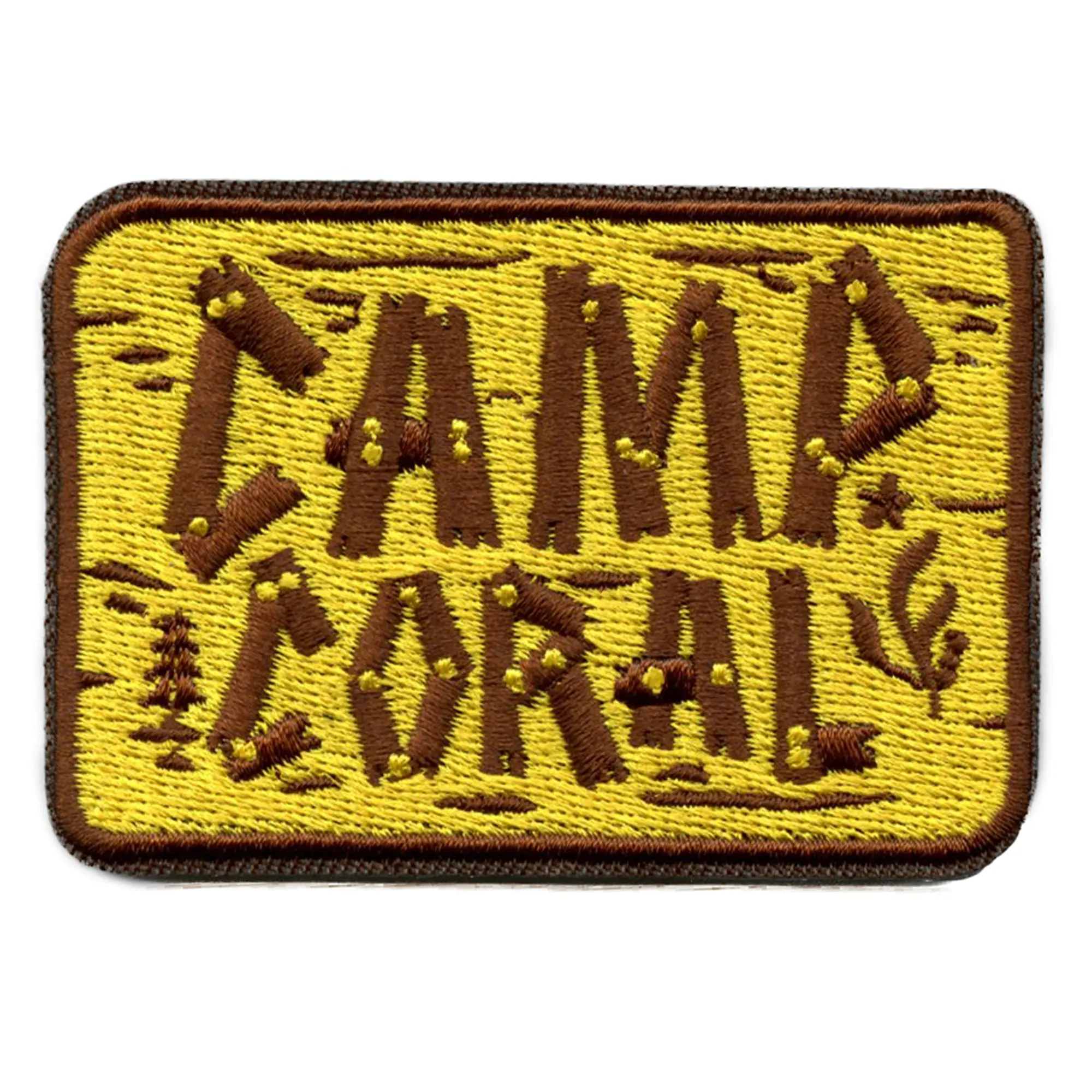 Spongebob Squarepants Camp Coral Patch Funny Kids Television Embroidered Iron On - Image 2