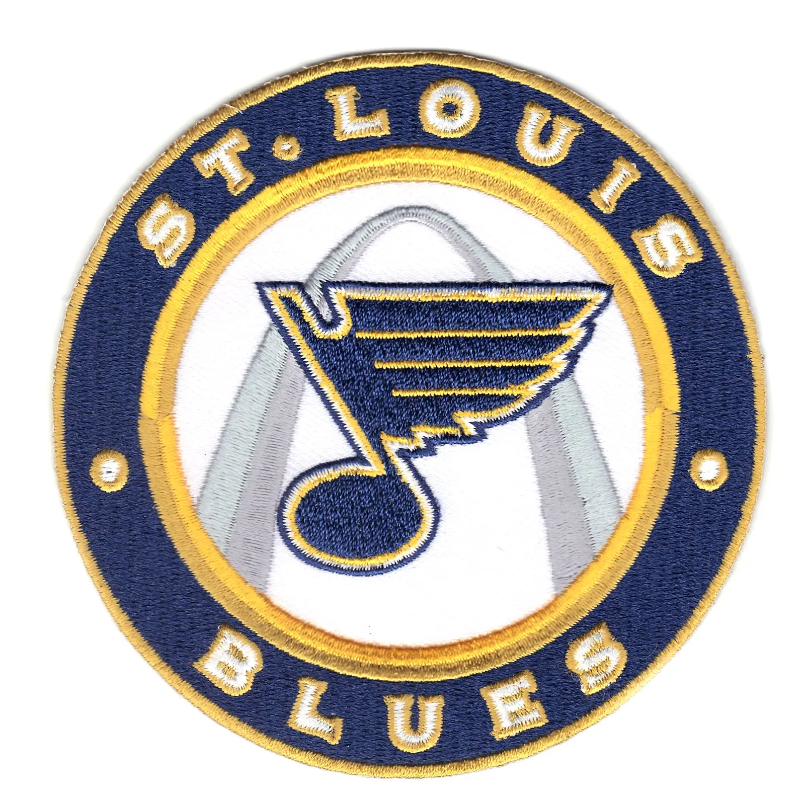 St. Louis Blues Primary Team Round Logo Patch
