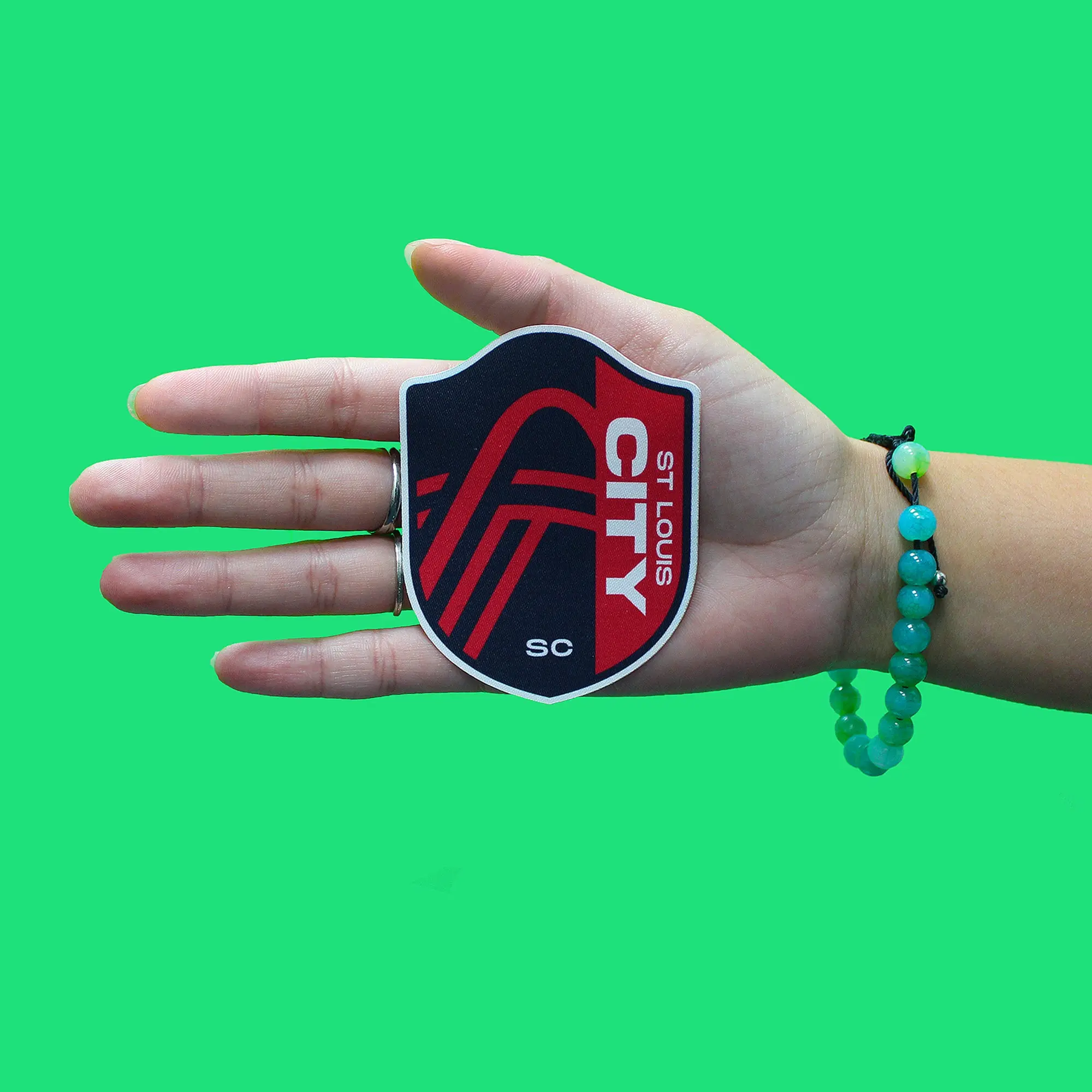 St Louis City Primary MLS Crest Embroidered Jersey Patch - Image 2