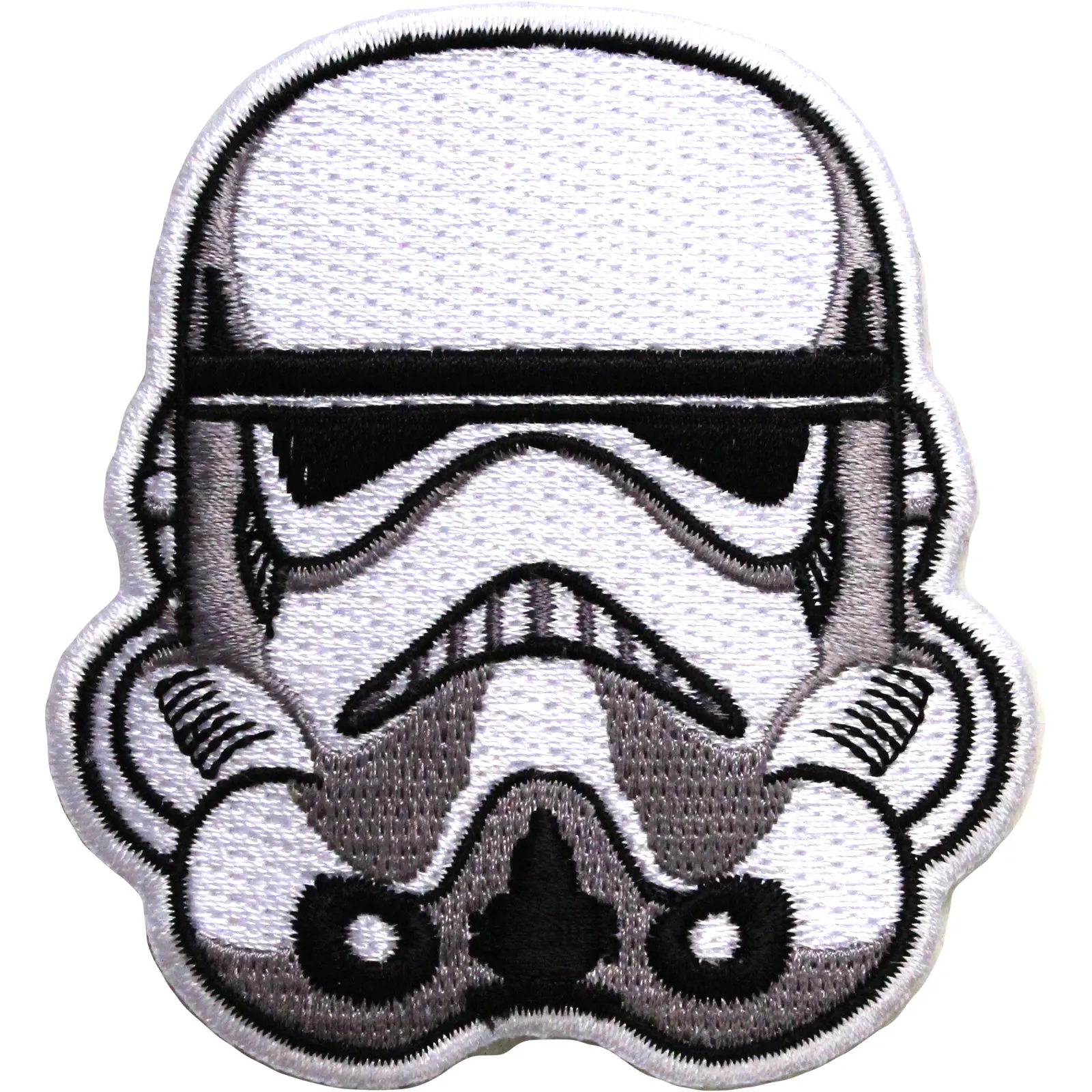 Star Wars Official Stormtrooper Helmet Iron On Patch
