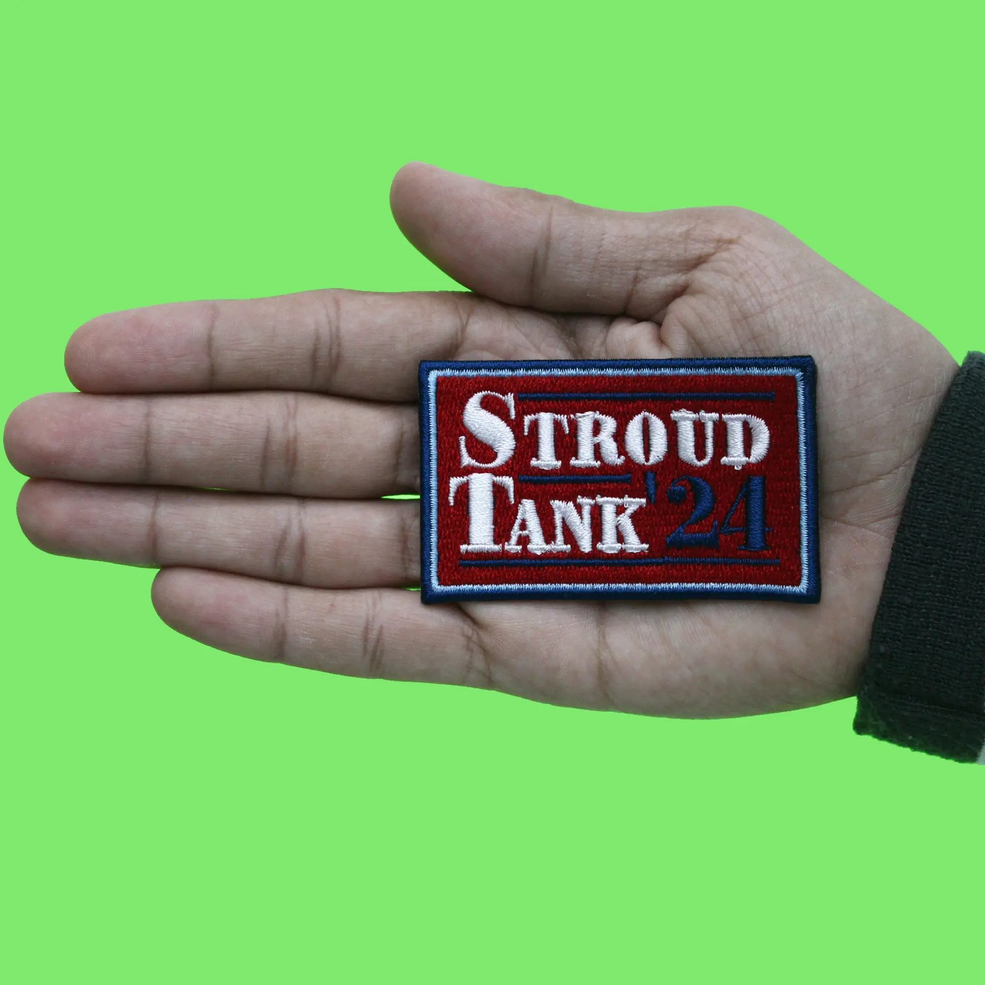 Stroud Tank 24 Patch Houston Football Team Embroidered Iron On - Image 2