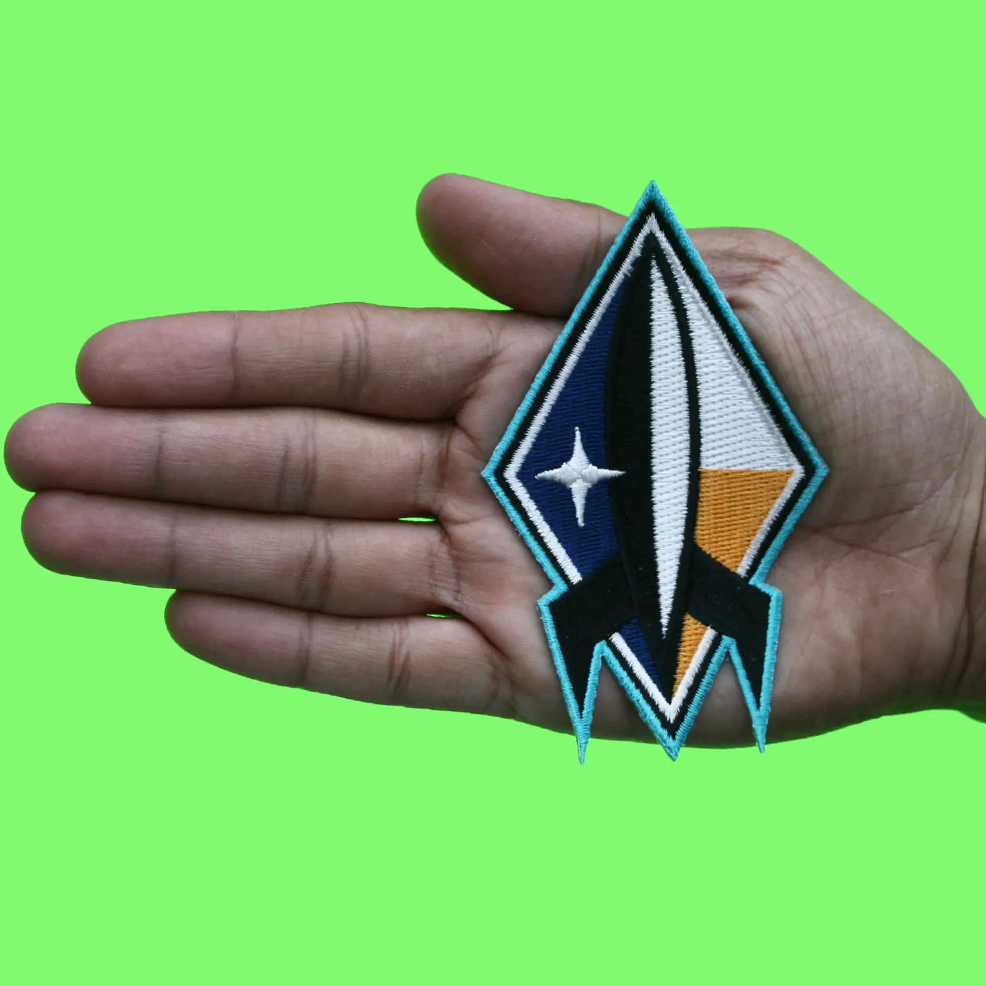 Sugar Land Space Cowboys Patch Rocket Logo Houston Embroidered Iron On - Image 3
