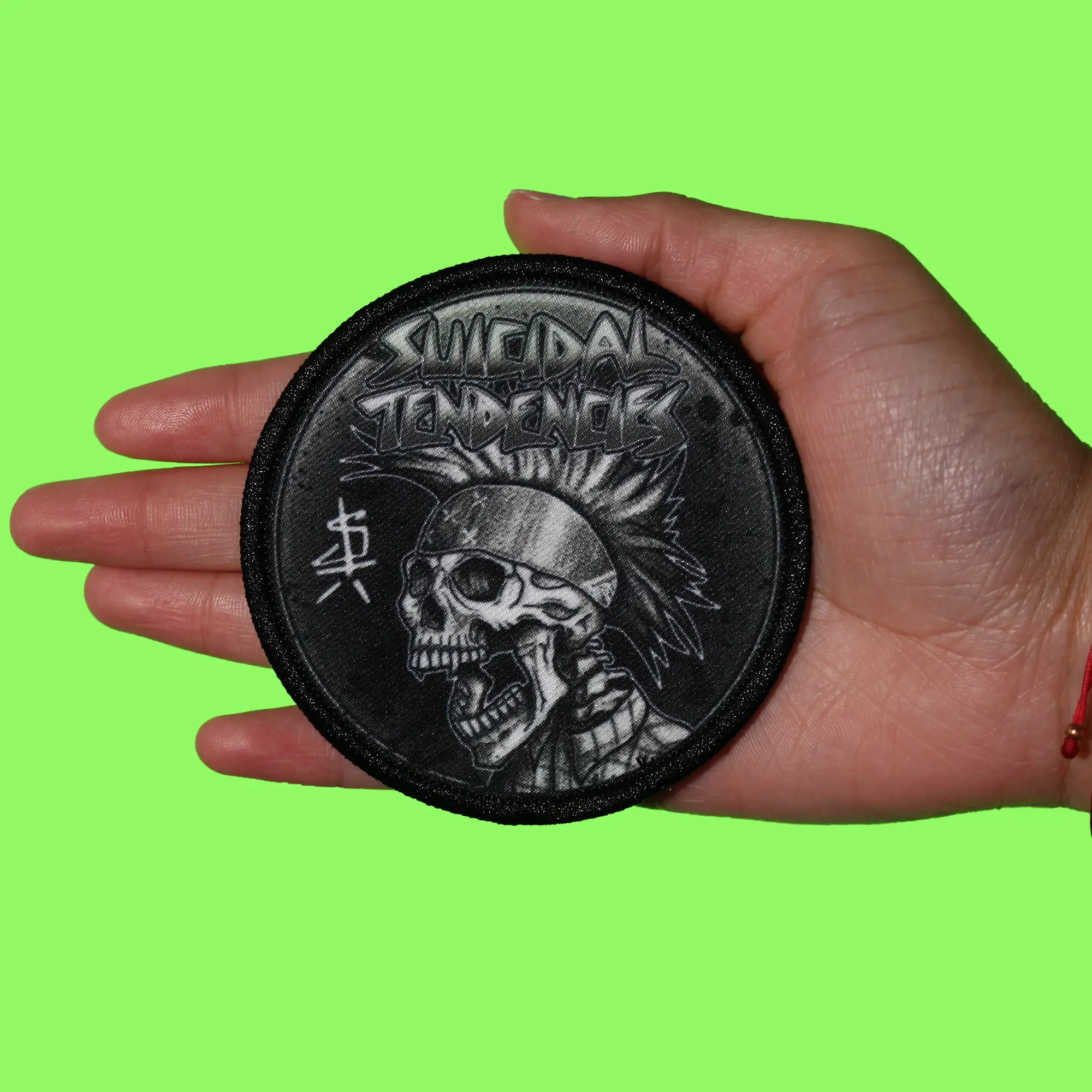 Suicidal Tendencies Skeleton Patch Still Cyco Punk Embroidered Iron On - Image 2