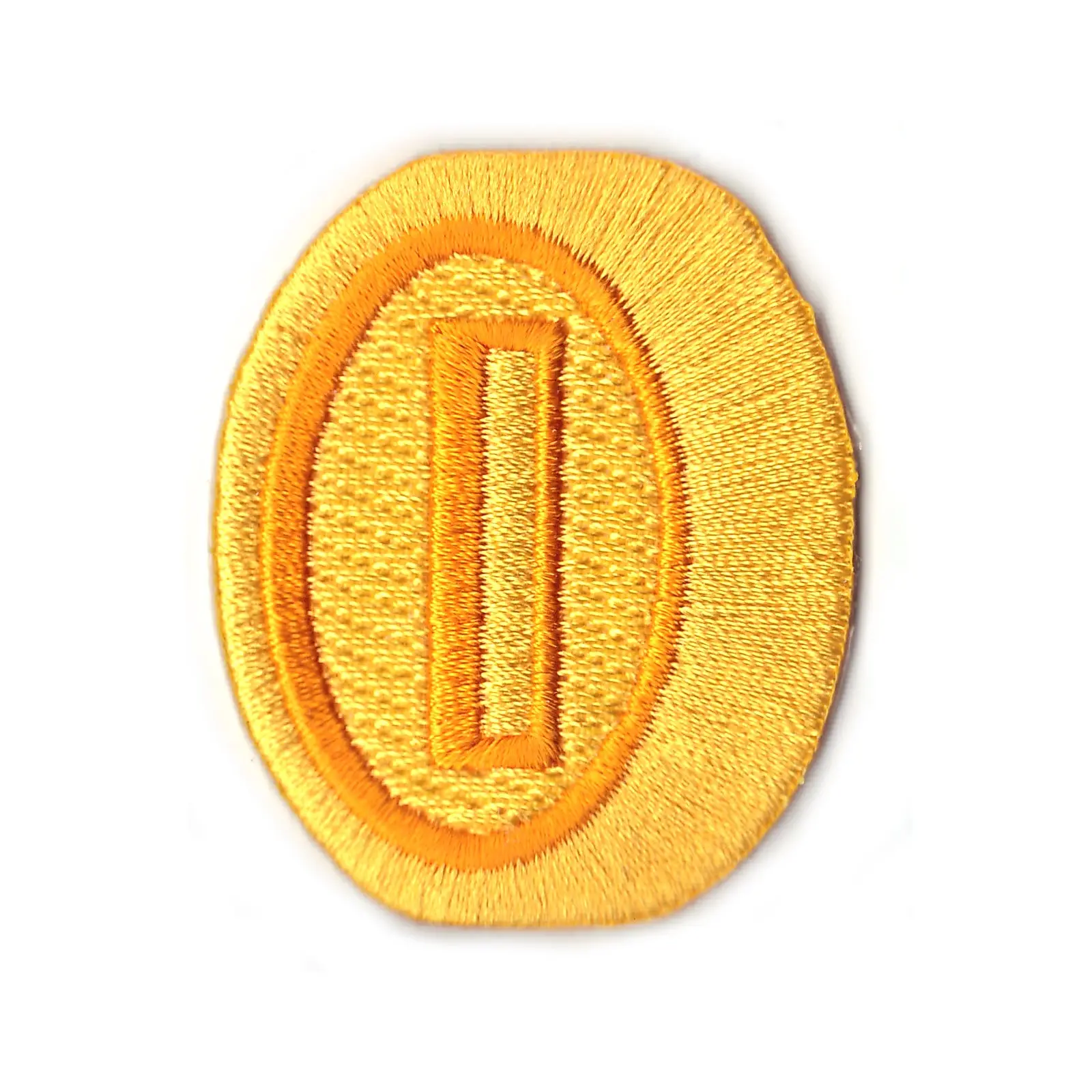 Nintendo Super Mario Game Gold Coin Iron On Patch