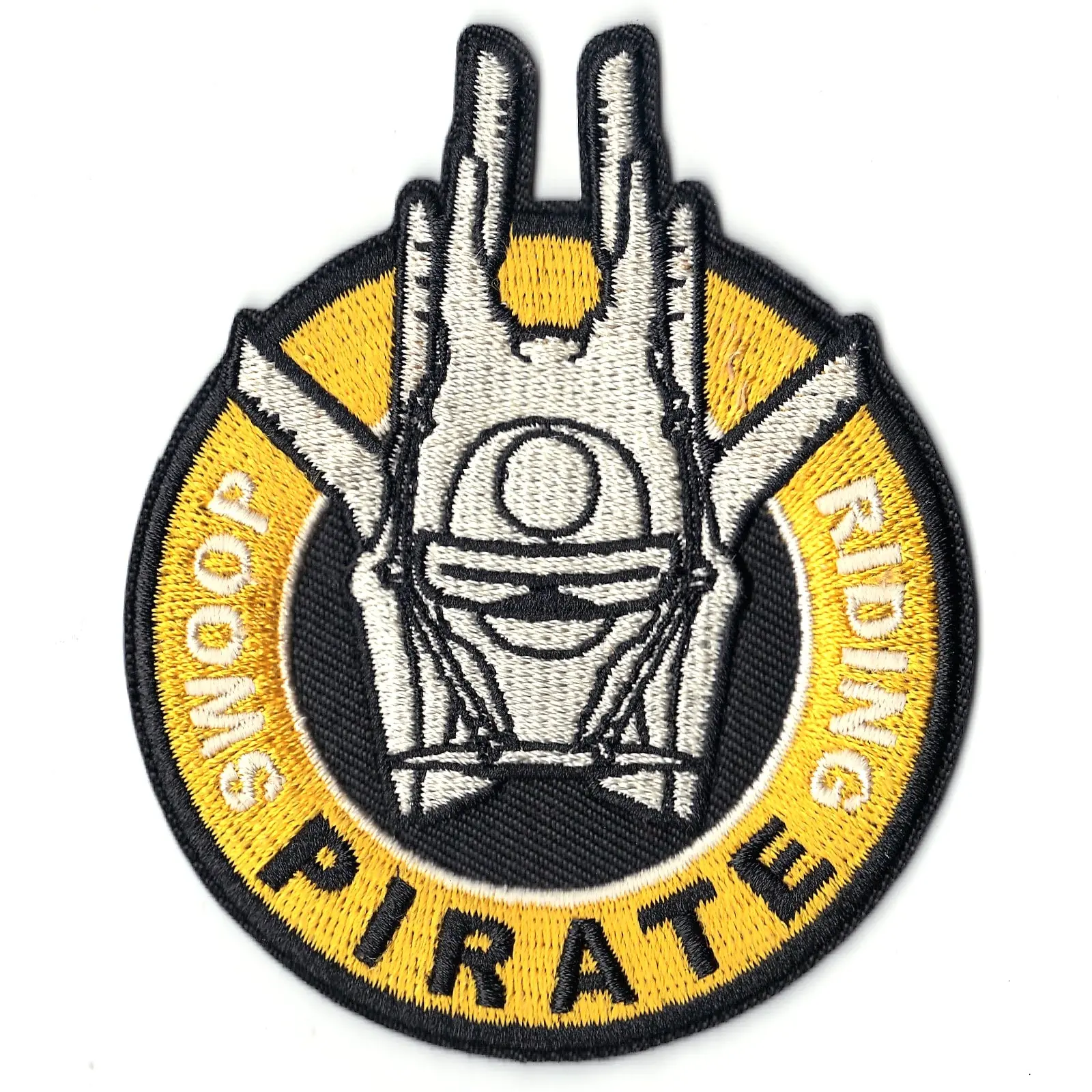 Swoop Riding Pirate Solo A Star Wars Story Logo Iron on Patch