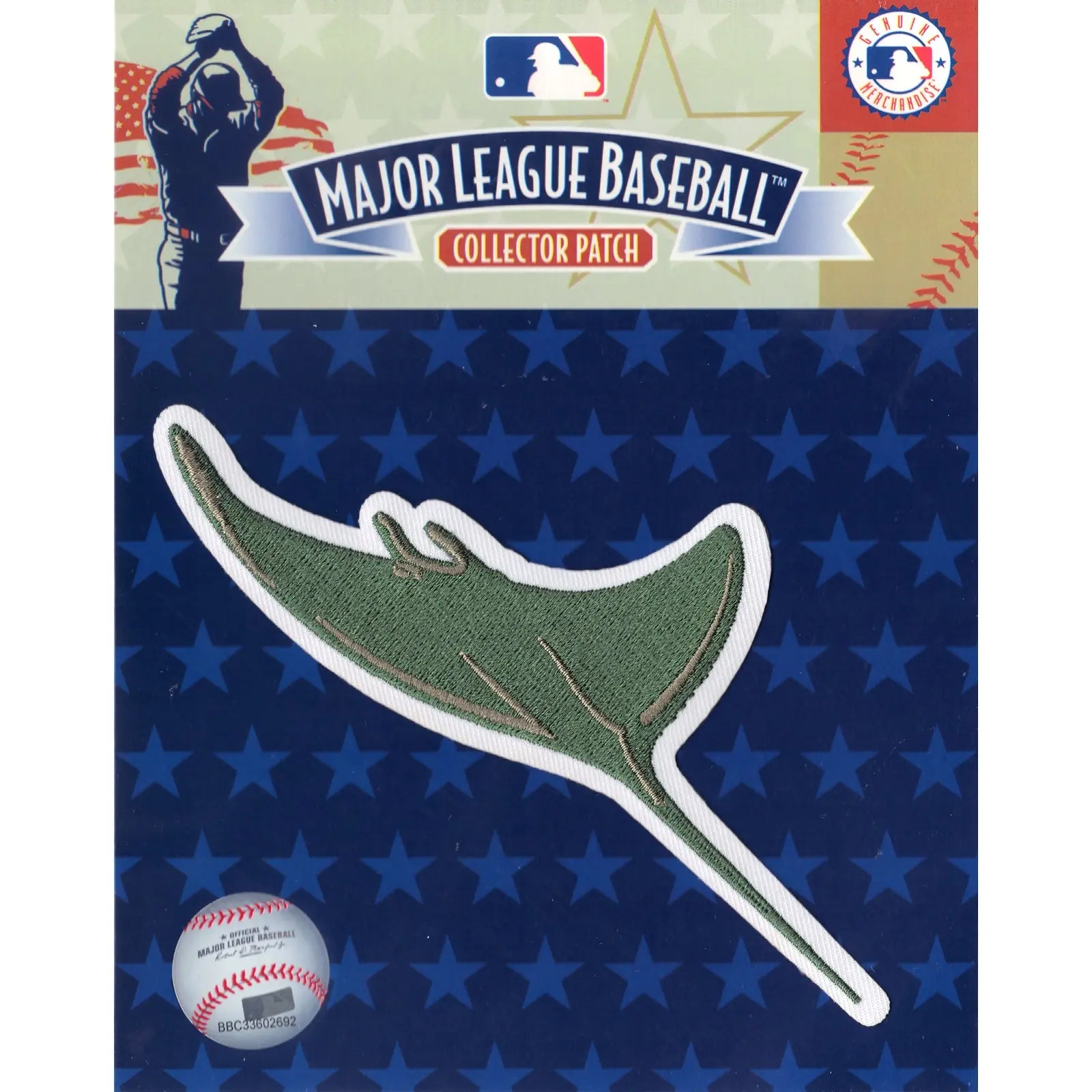 Tampa Bay Rays 2018 Memorial Day USMC Logo Patch