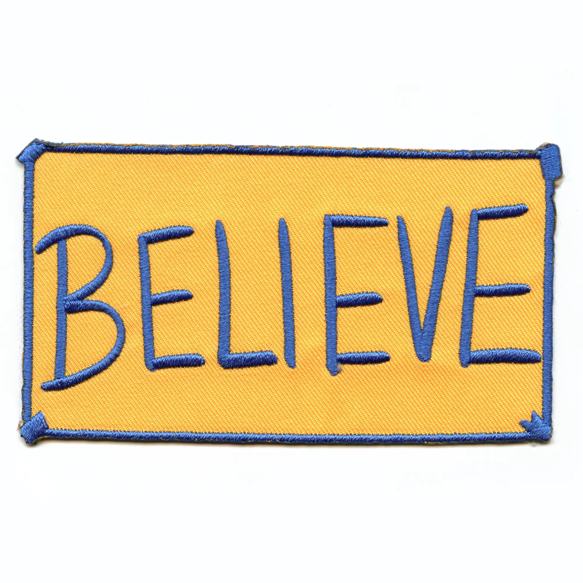 Ted Lasso Believe Patch Greyhound Soccer Team Embroidered Iron On - Image 2