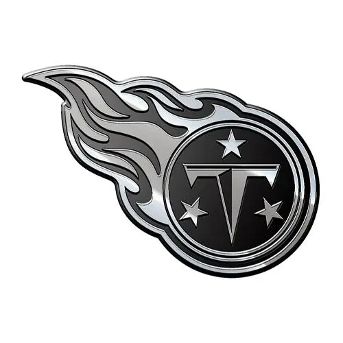 Tennessee Titans Premium Solid Metal Chrome Plated Car Auto Emblem