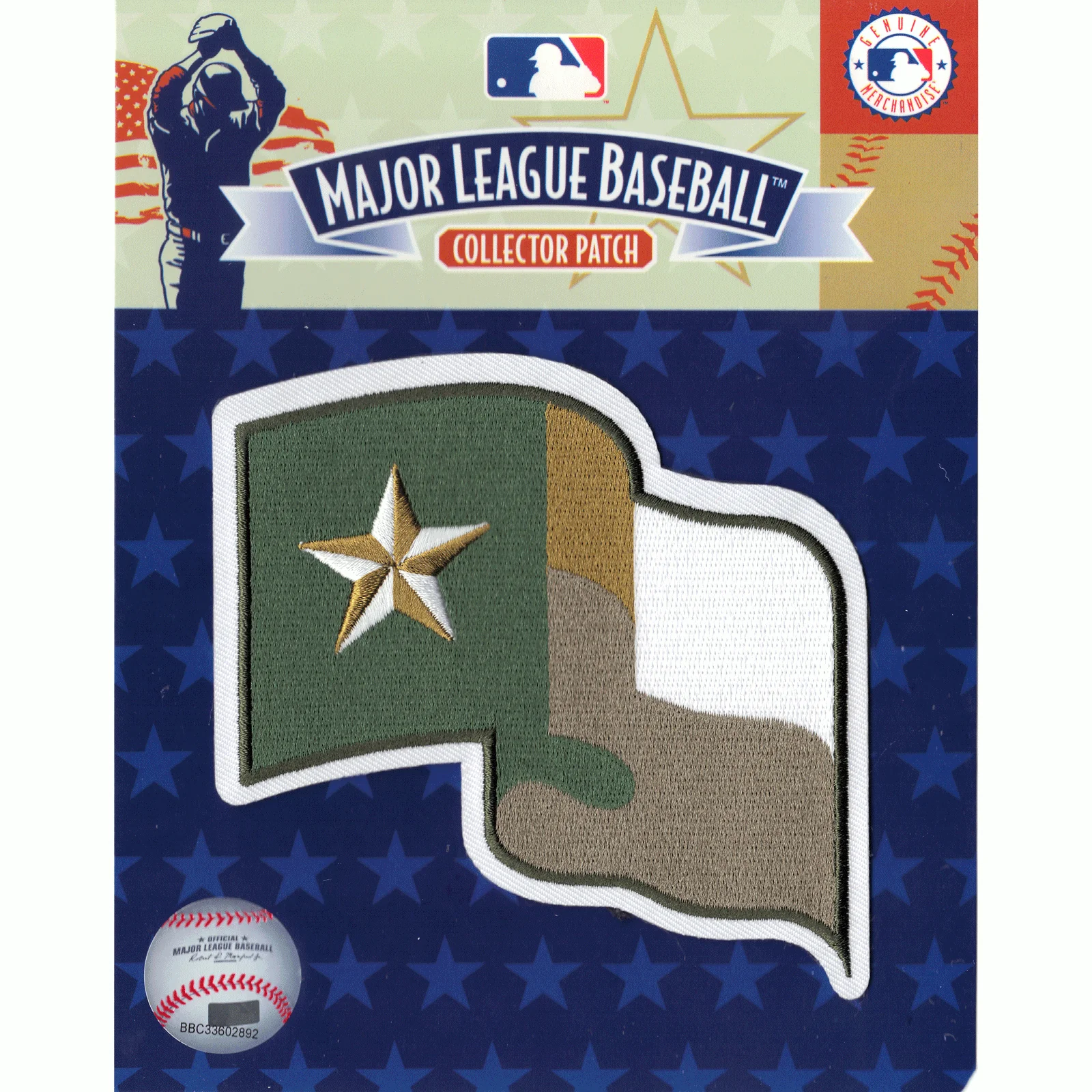 Texas Rangers 2018 Memorial Day USMC Logo Patch