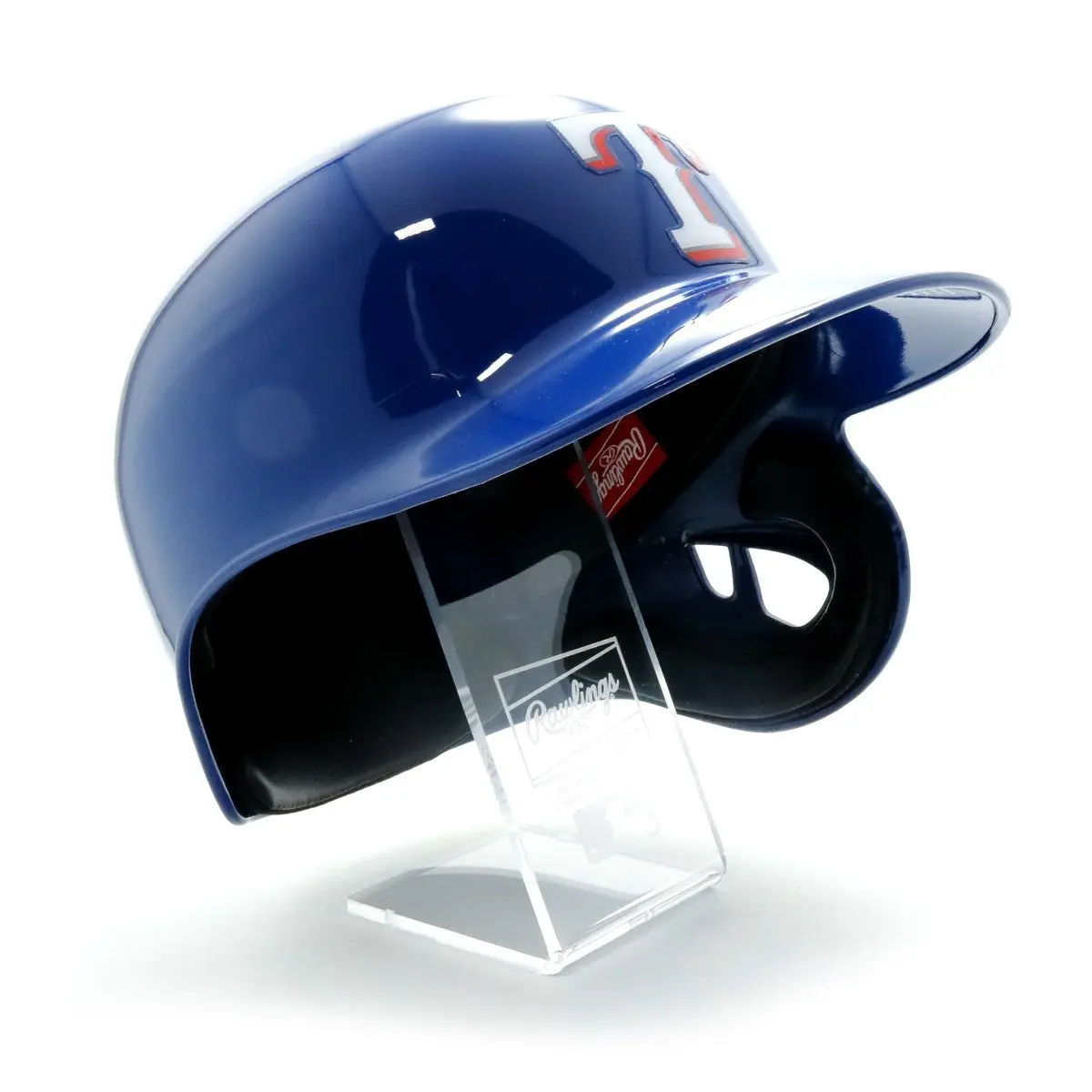 Texas Rangers MLB Replica Batting Helmet - Image 2