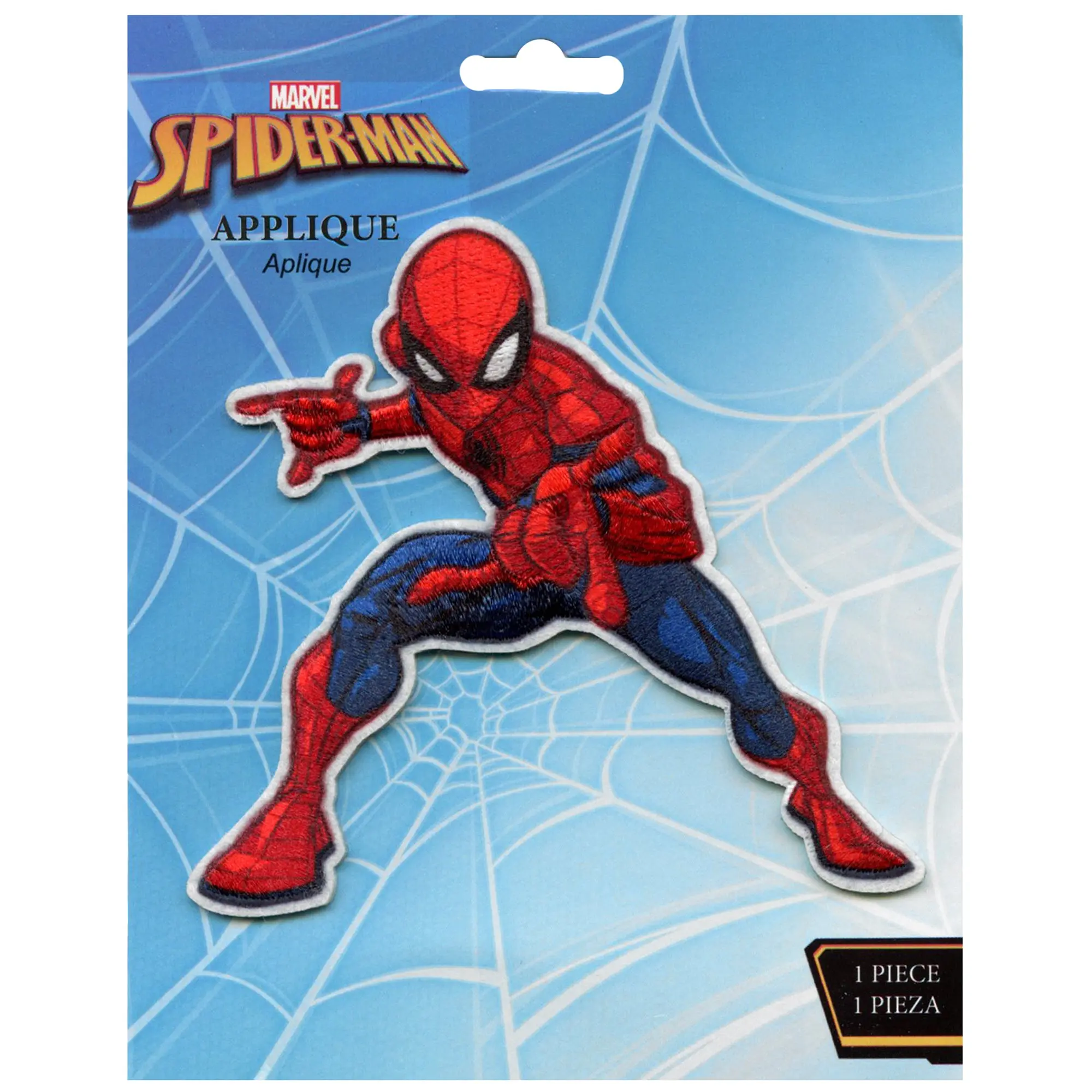 The Amazing Spiderman Pose Patch Marvel Hero Classic Sublimated Iron On - Image 2