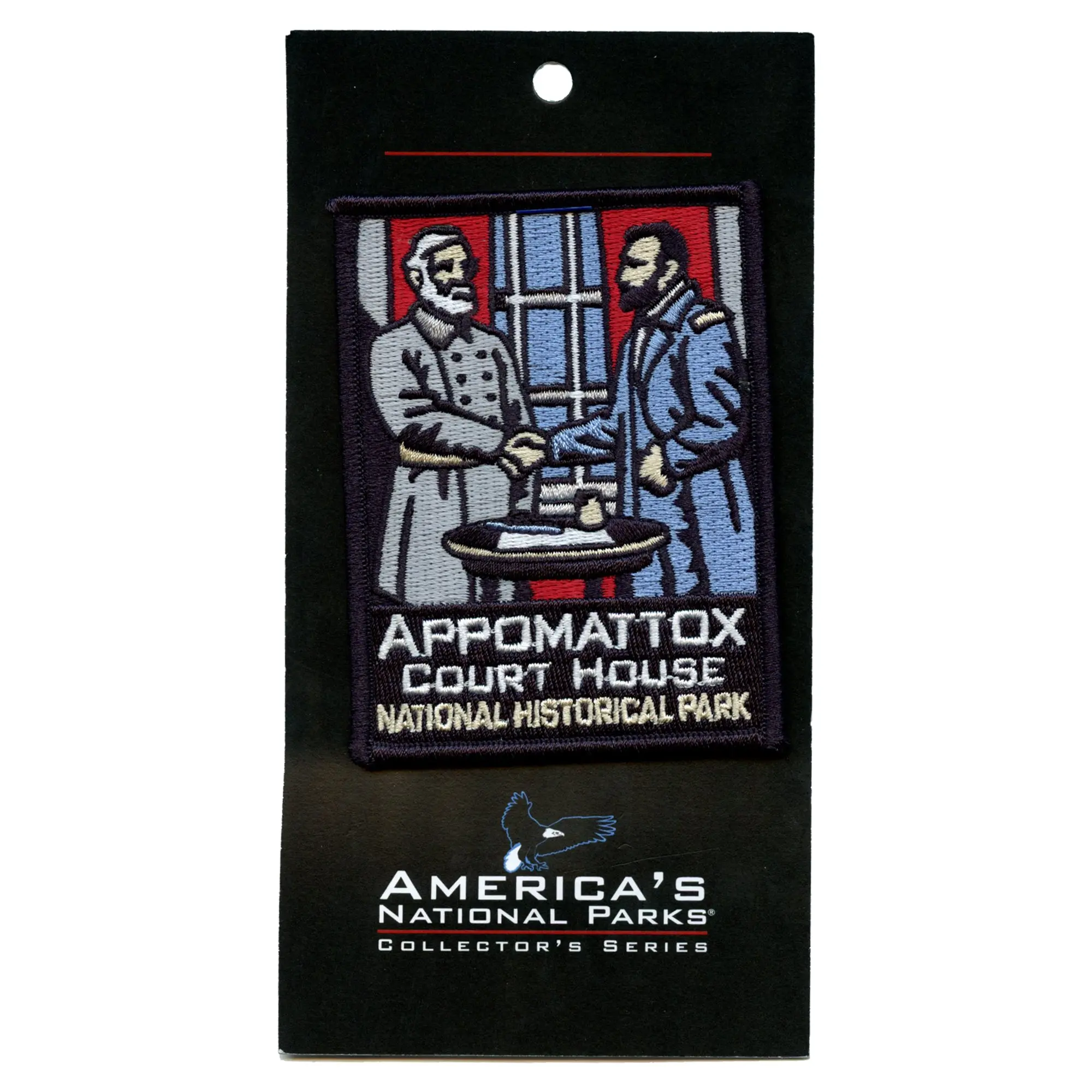 Appomattox Court House National Park Patch Civil War Travel Embroidered Iron On - Image 2
