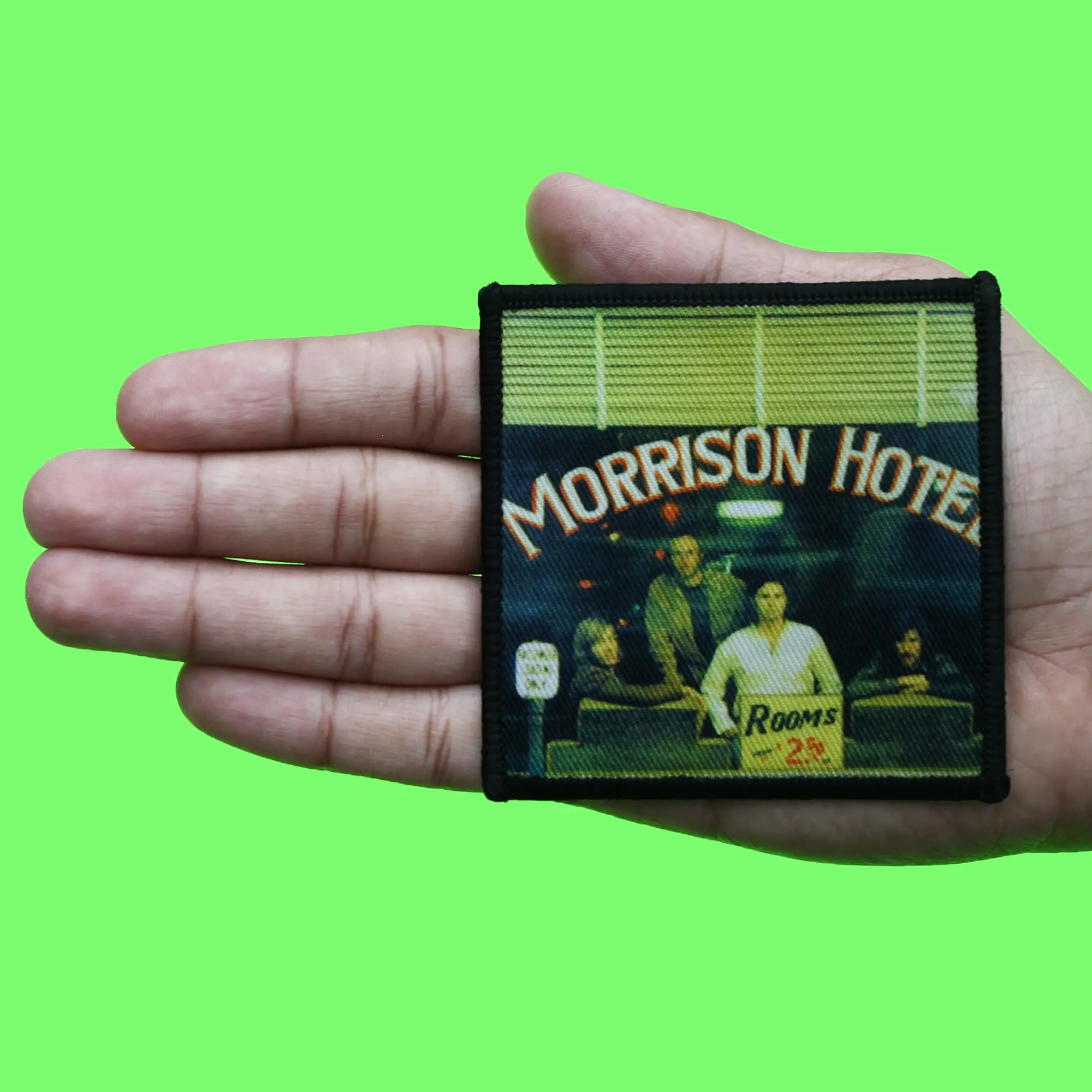 The Doors Band Patch Morrison Hotel Album Sublimation Iron On - Image 2