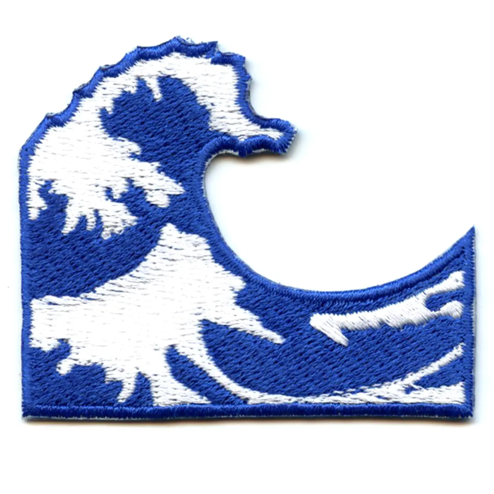 The Great Wave Iron On Applique Patch