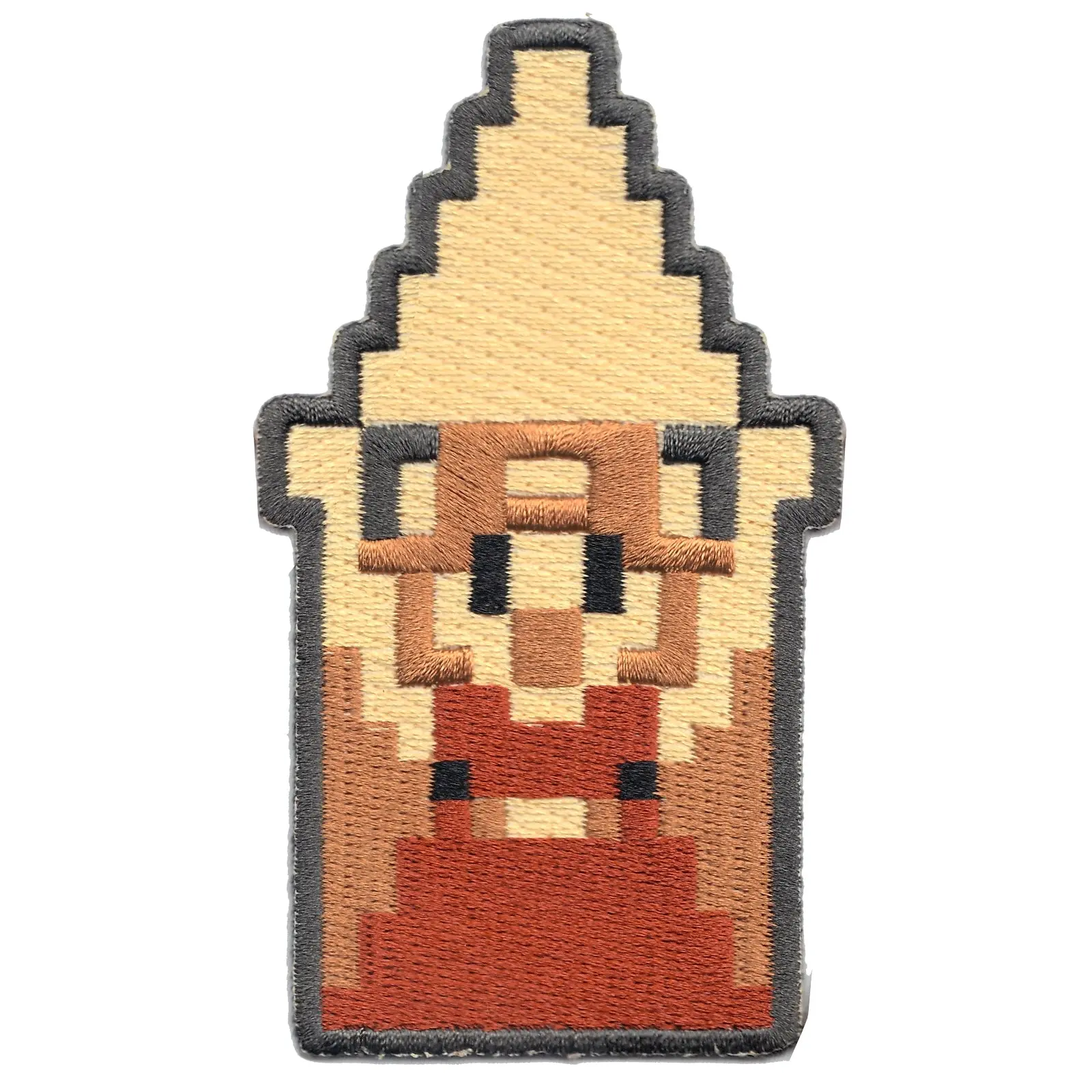 The Legend of Zelda Princess With Triforce Iron On Patch