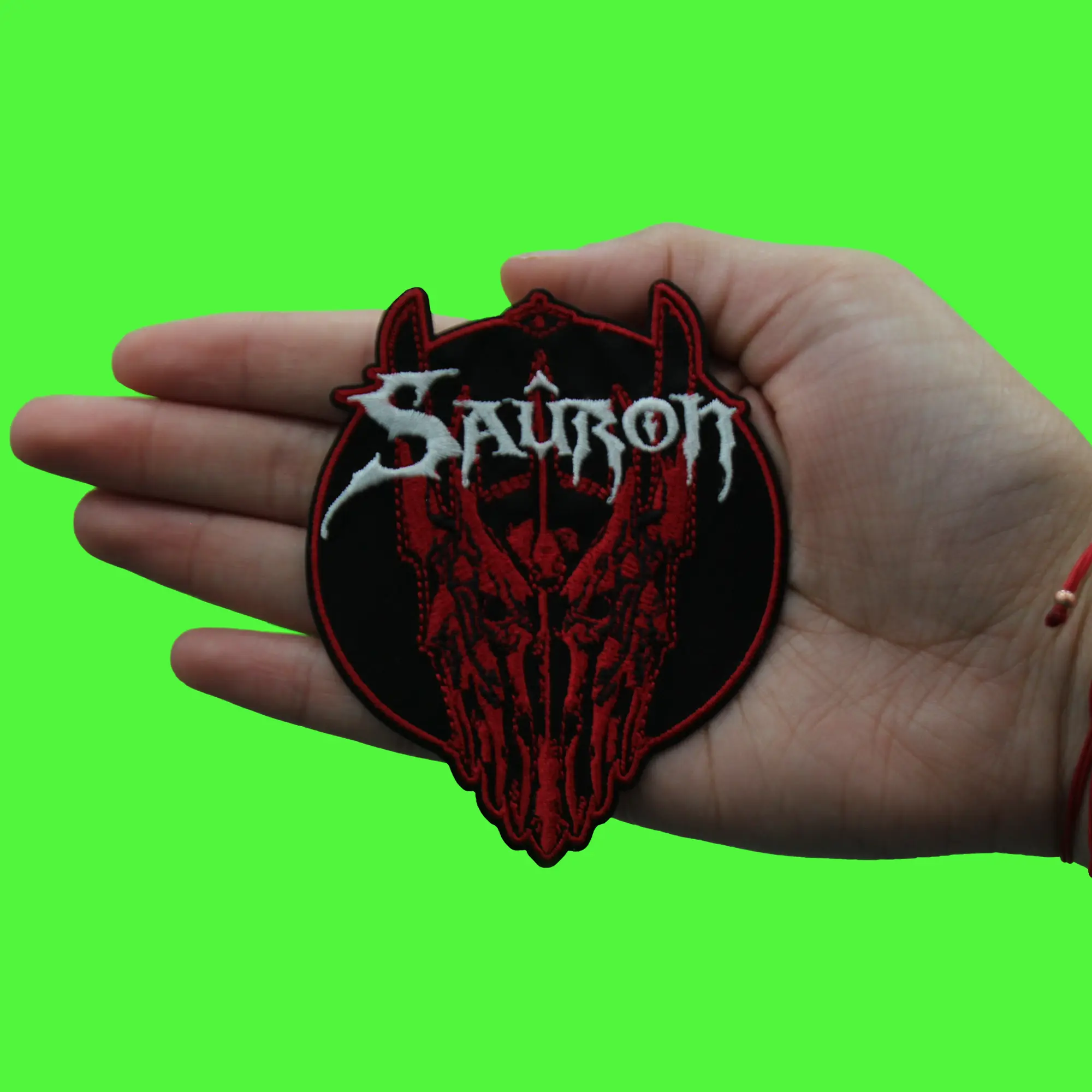 The Lord Of The Rings Patch Sauron Title Character Embroidered Iron On - Image 2