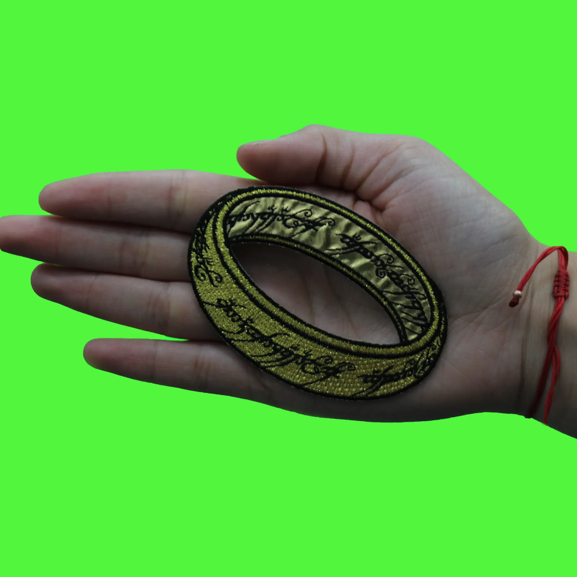 The Lord Of The Rings Patch One Ring Artifact Embroidered Iron On - Image 2