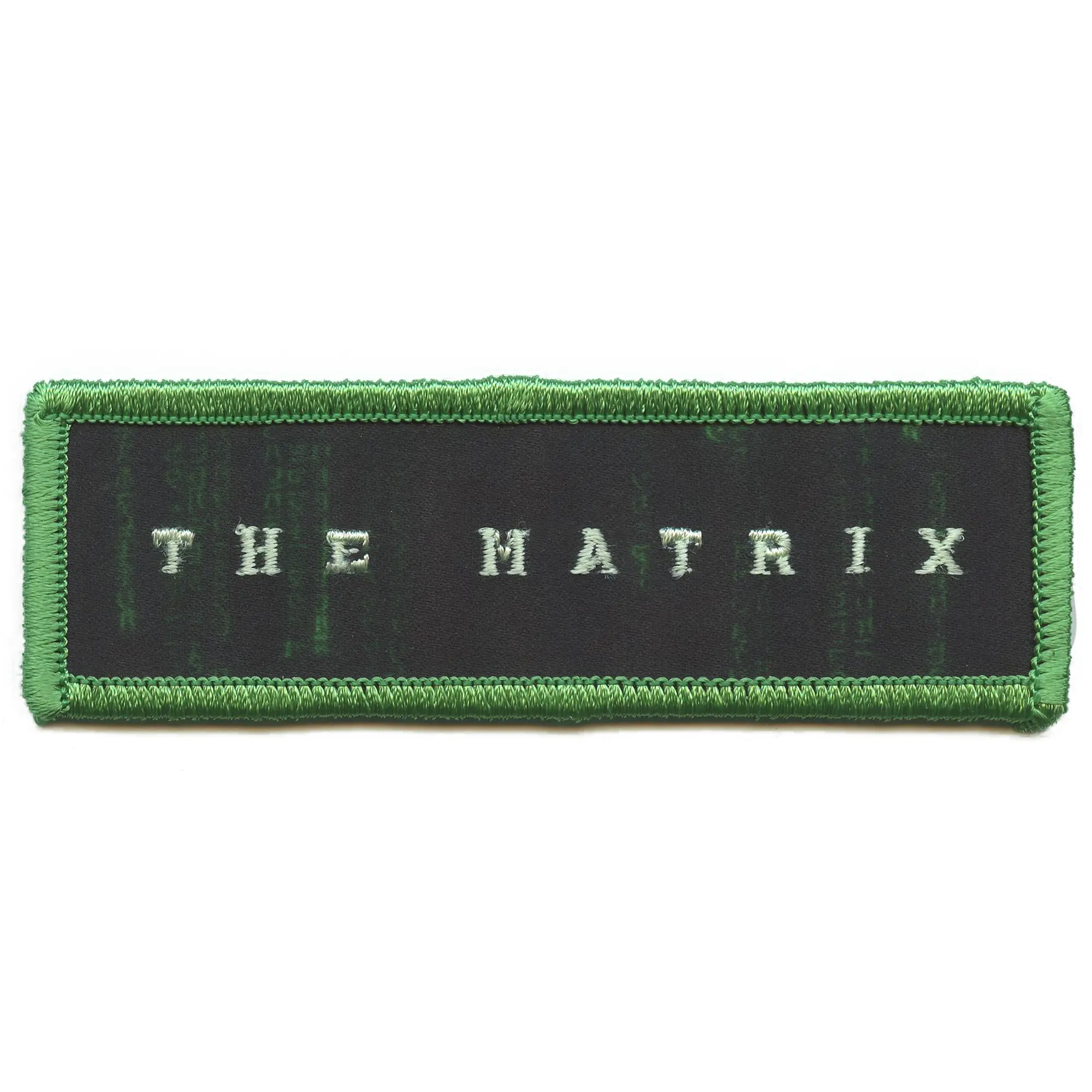 The Matrix Logo Patch American Cyberpunk Movie Embroidered Iron on
