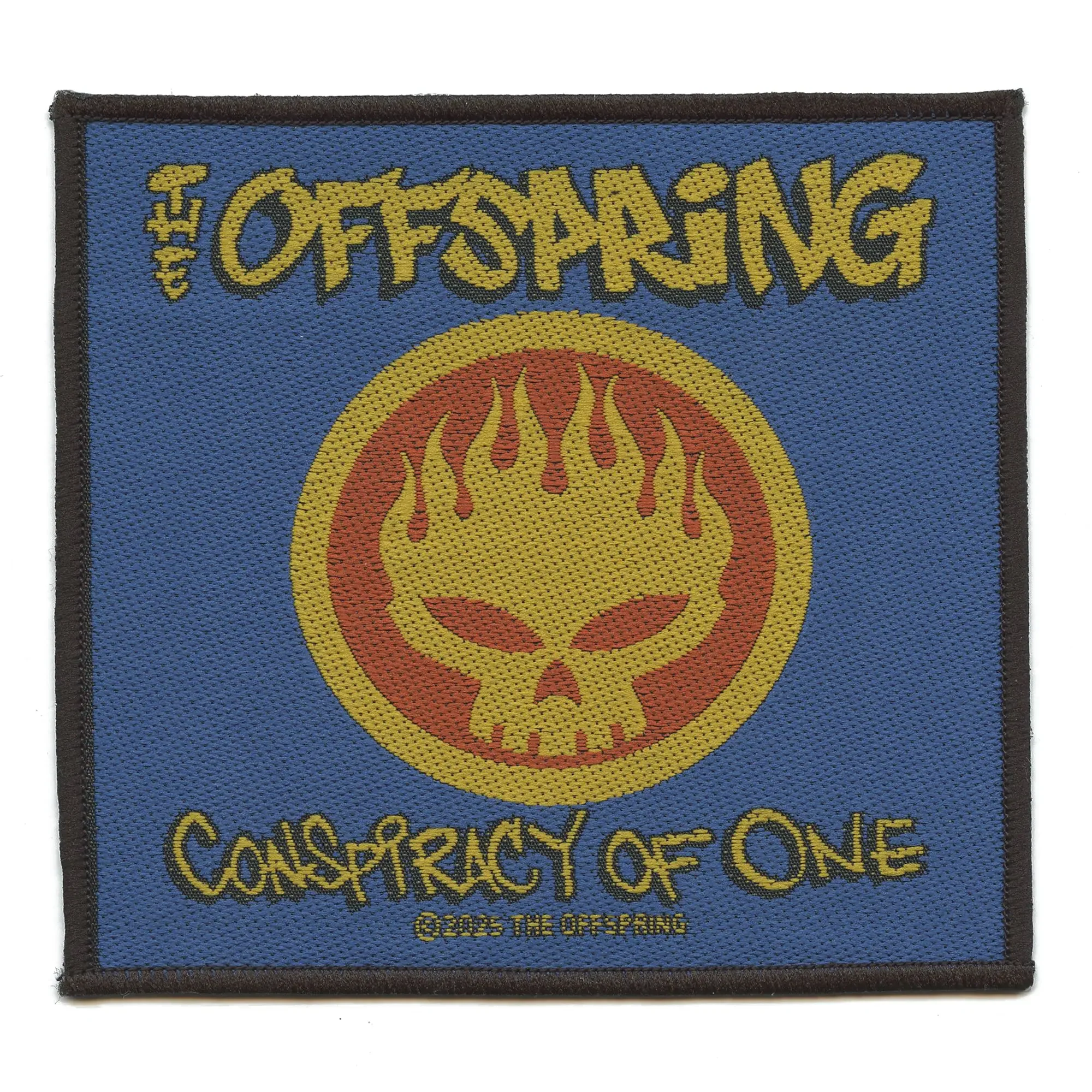 The Offspring Conspiracy Of One Rock Album Patch Classic Rock Band Woven Sew On