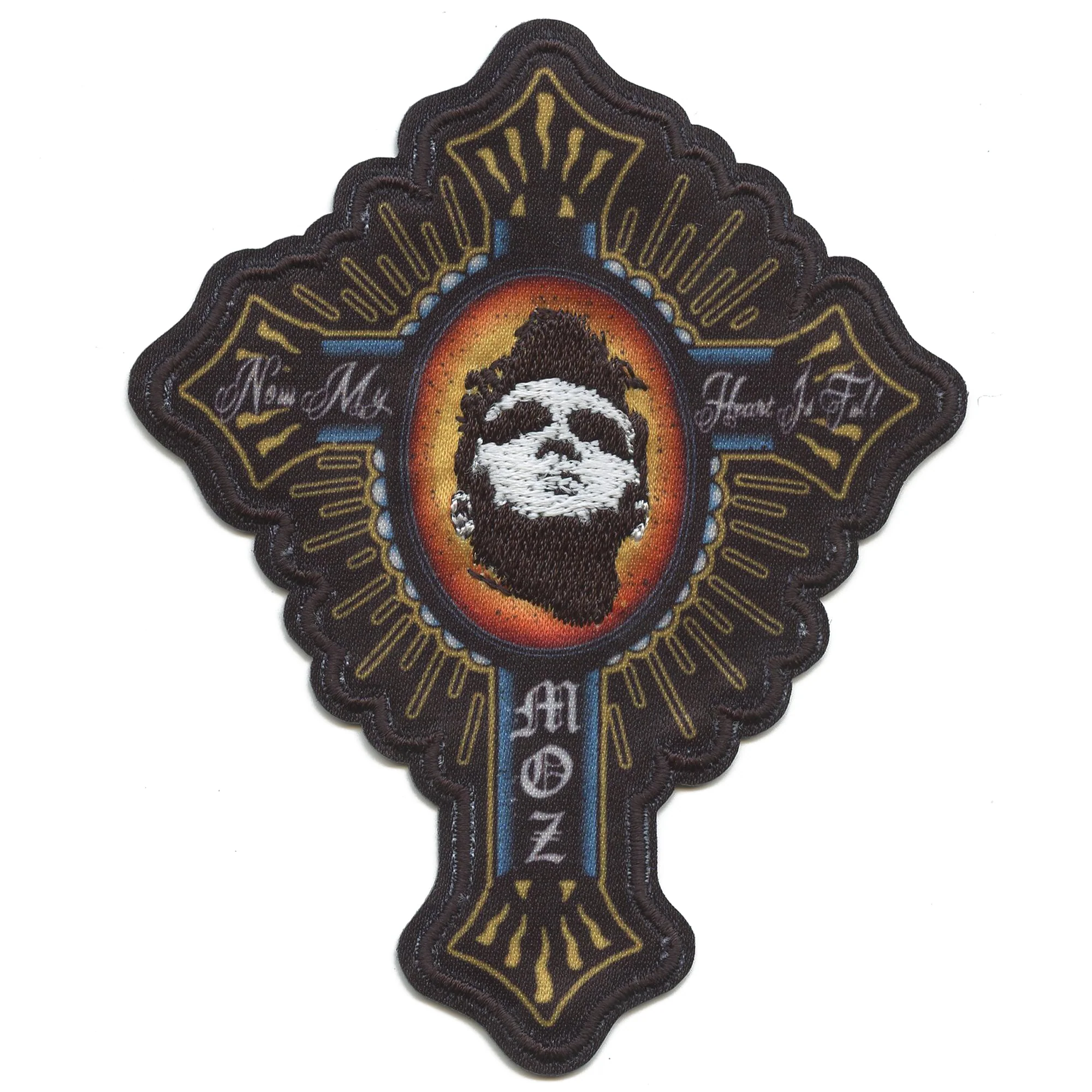 Morrissey Cross The Smiths Patch Now My Heart Is Full Embroidered Iron On