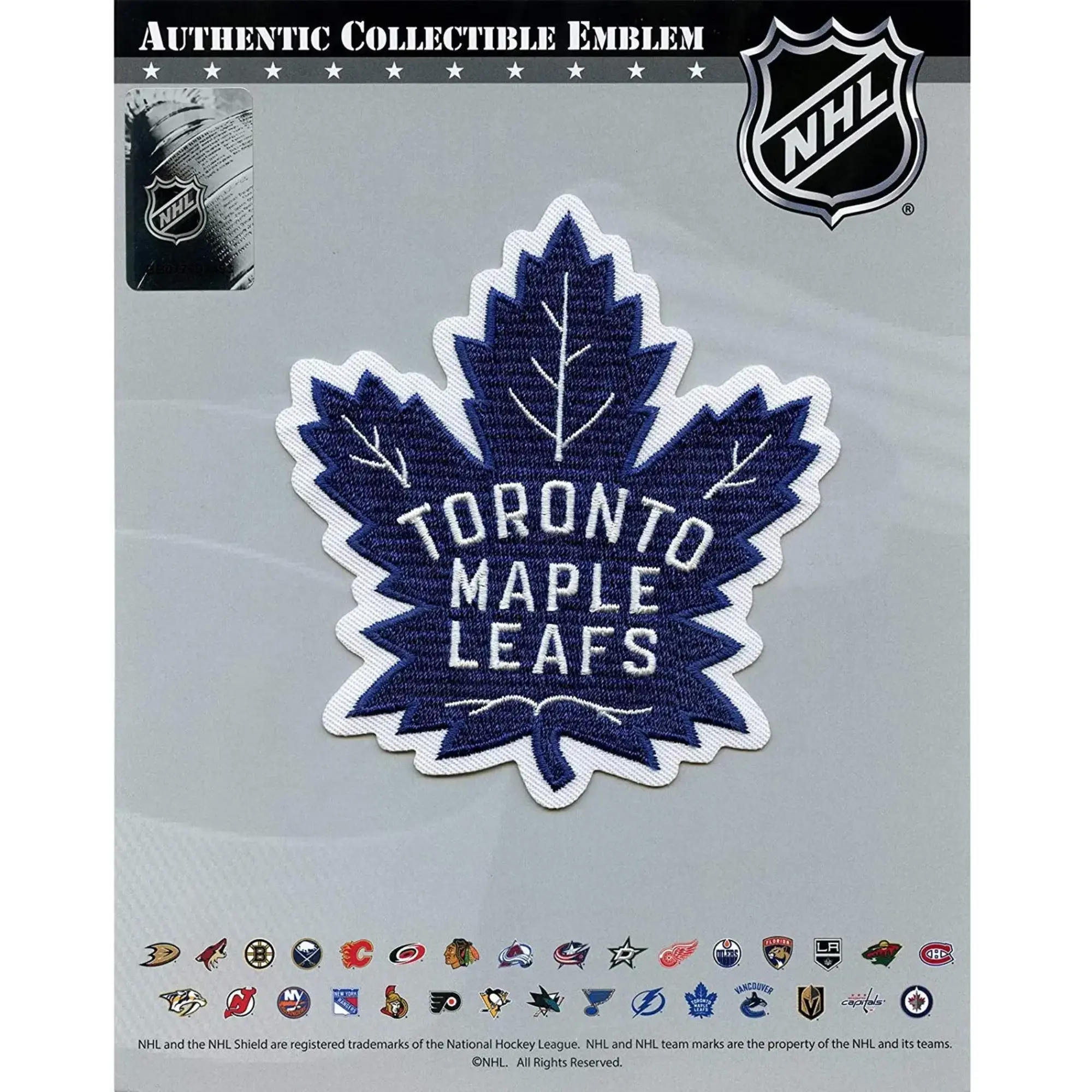 Toronto Maple Leafs Official Team Logo Patch