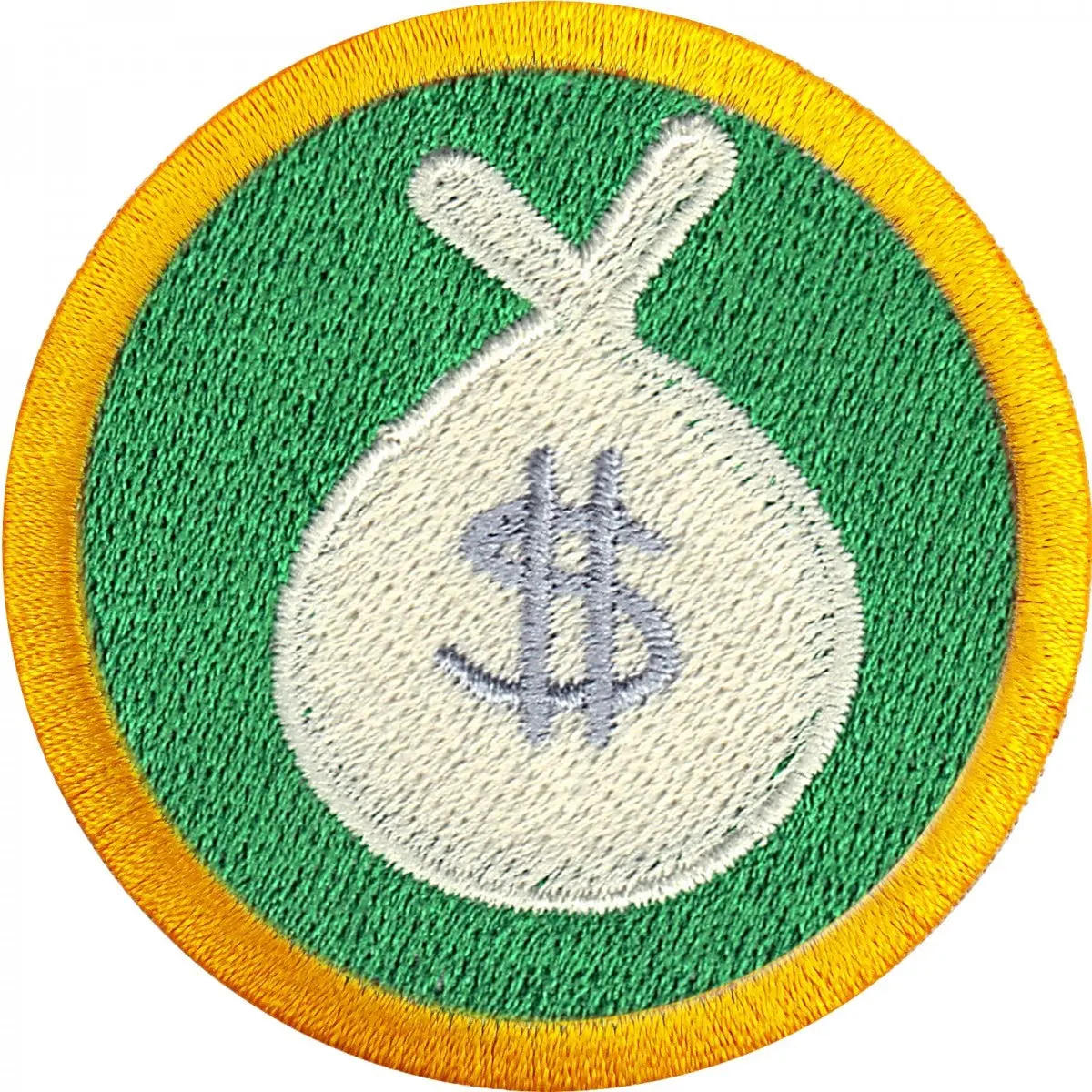 Treasurer Wilderness Scouts Merit Badge Iron on Patch