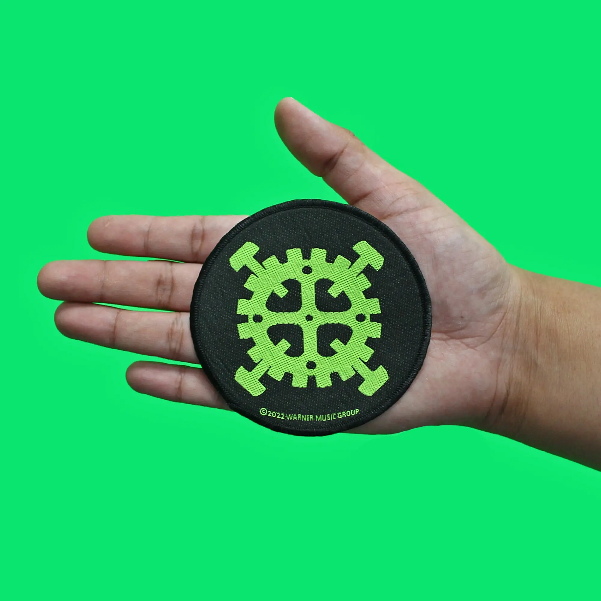 Type O Negative Gear Logo Patch New York 90s Woven Sew On - Image 2