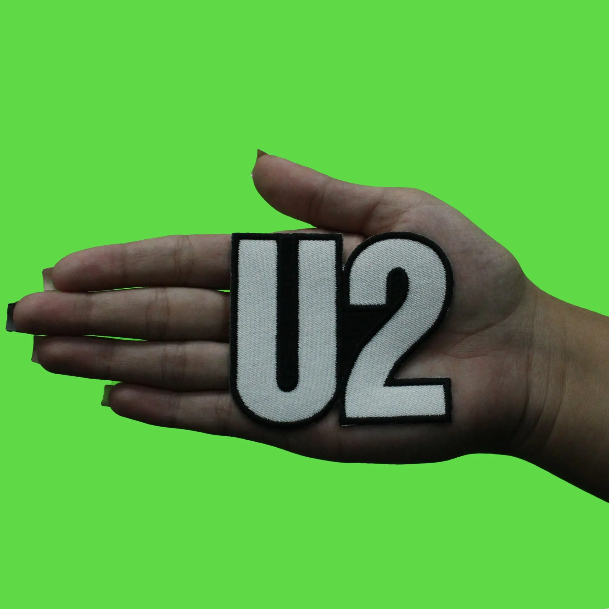 U2 Band Logo Patch Irish Rock Group Embroidered Iron On - Image 2