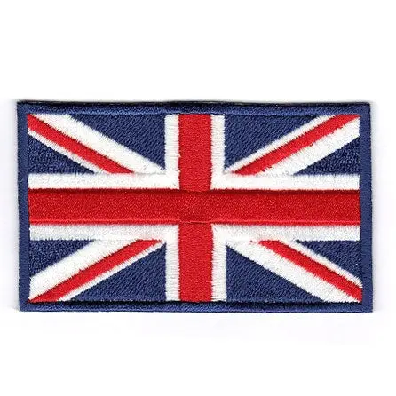 United Kingdom of Great Britain Embroidered Country Flag Iron On Patch