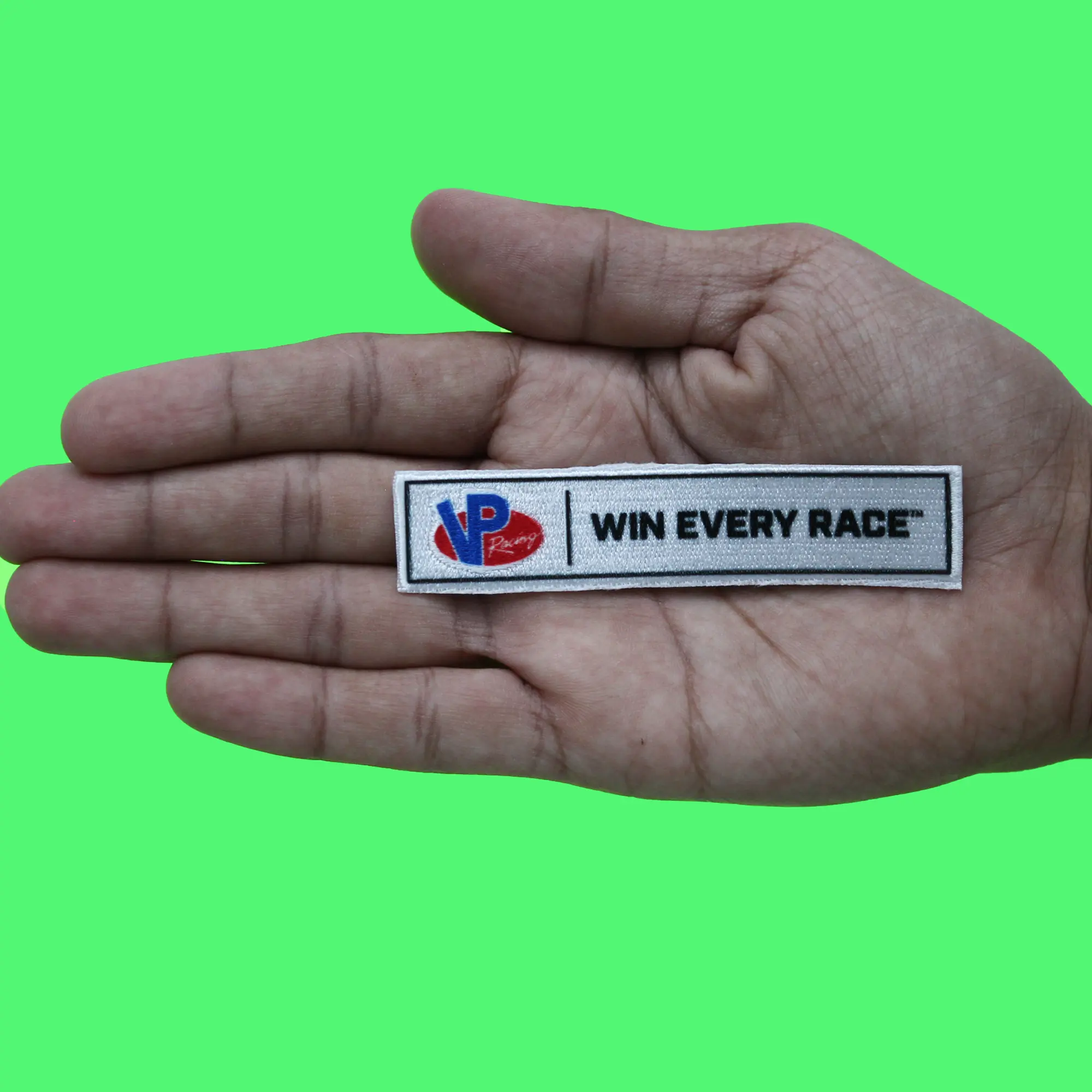 VP Racing Power Patch Win Every Race Embroidered Iron On - Image 3
