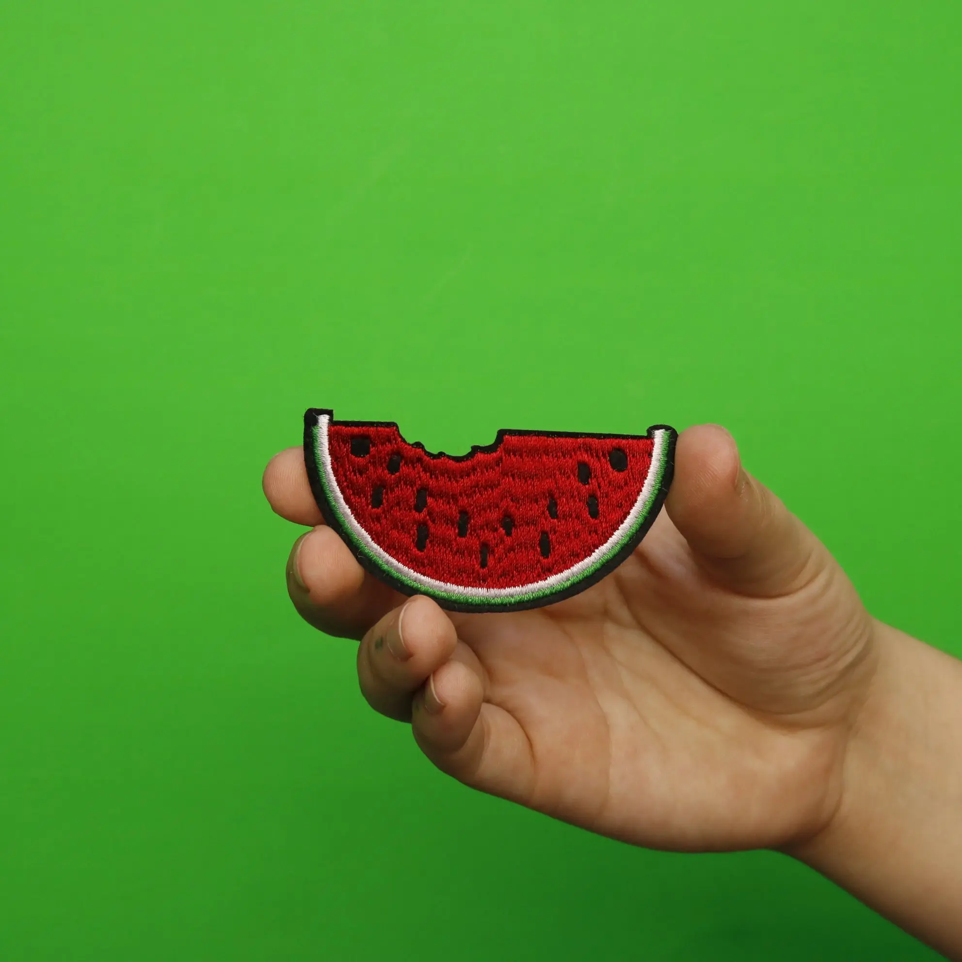 Watermelon Embroidered Applique Iron On Patch - Image 2