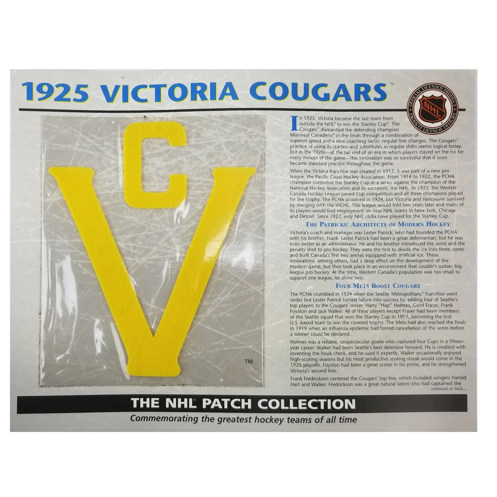Willabee & Ward NHL Patch Collection Greatest Teams Of All Time With Stat Card - Image 12
