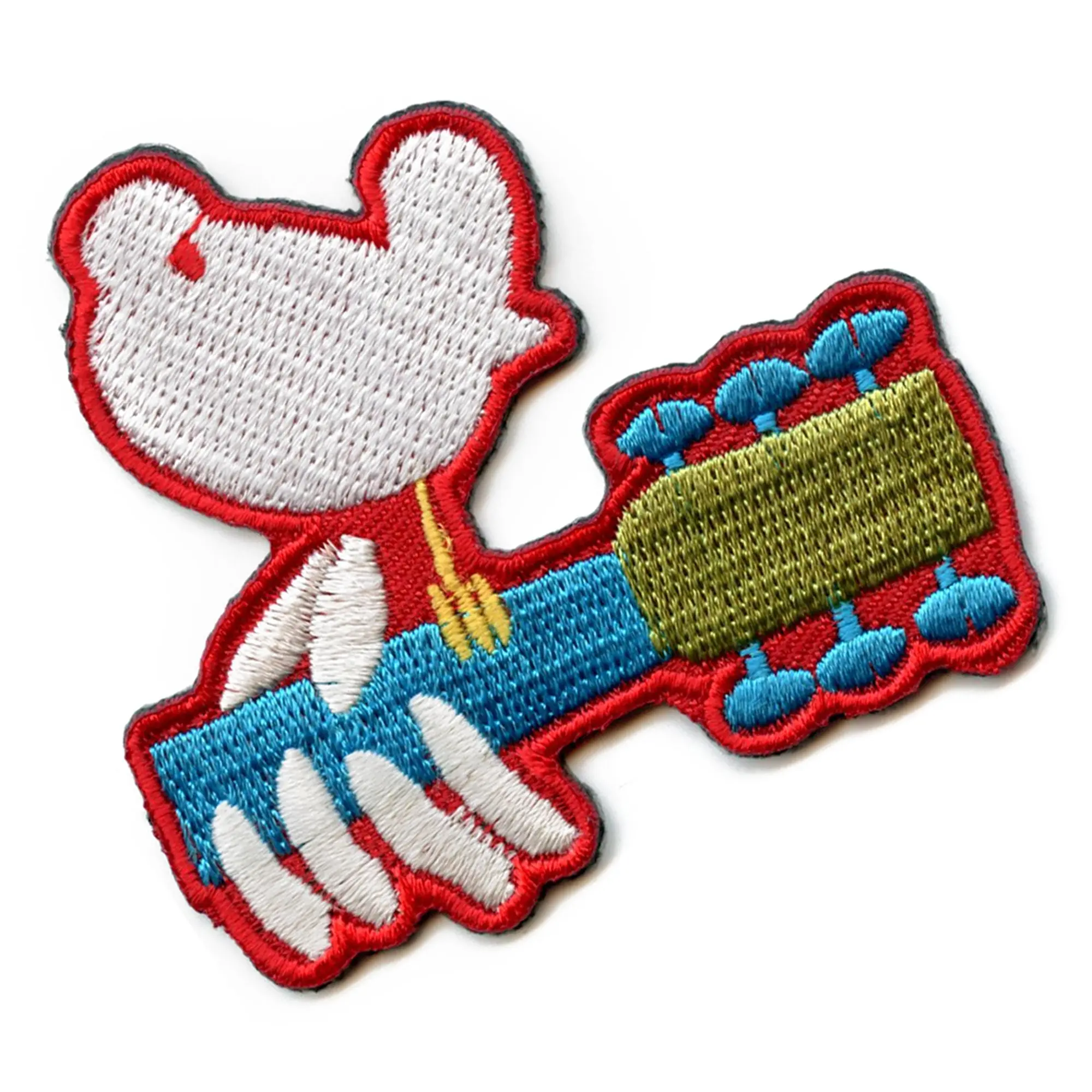 Woodstock Logo Patch Small Musical Dove Embroidered Iron On