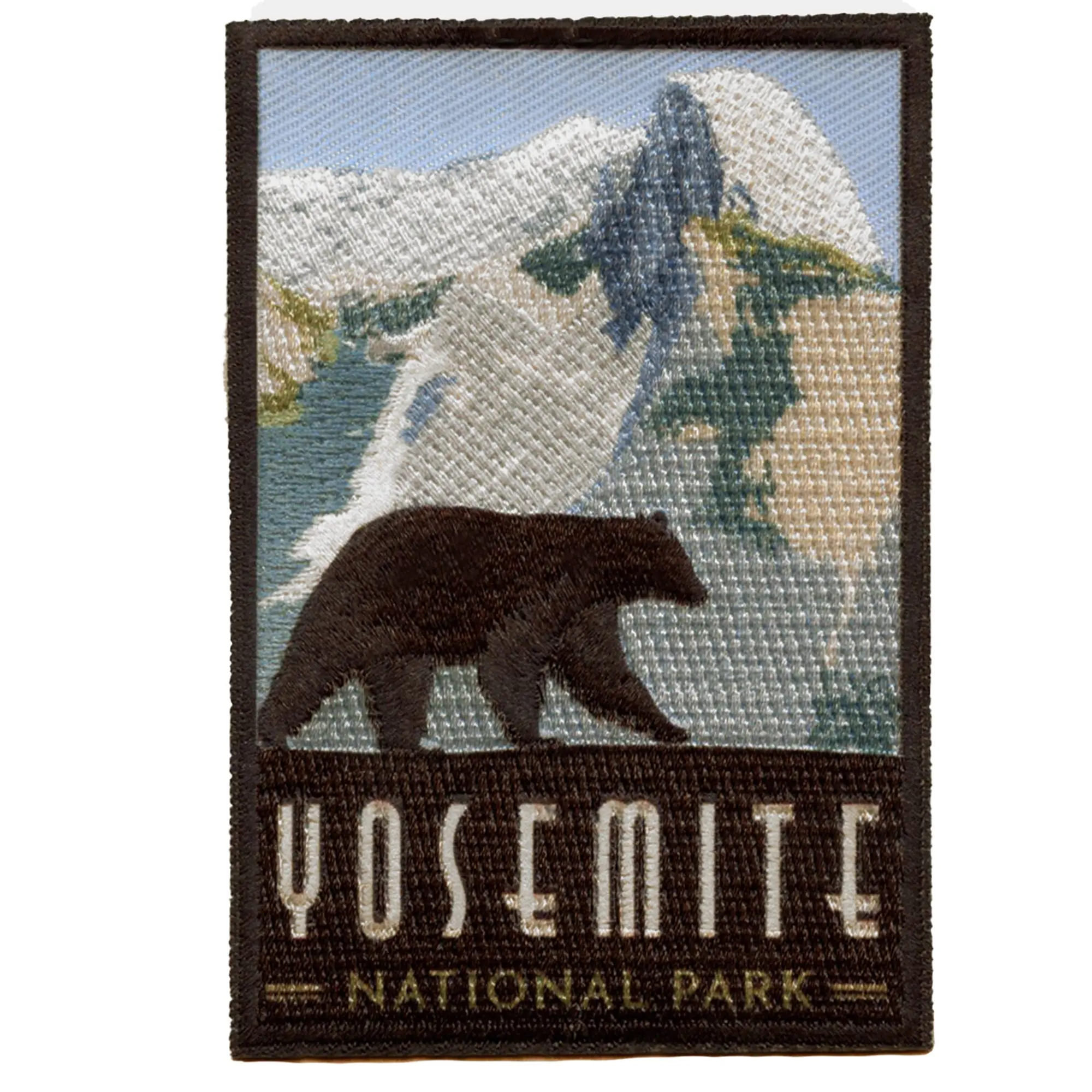 Yosemite National Park Patch Bear Sierra Nevada Sublimated Iron On