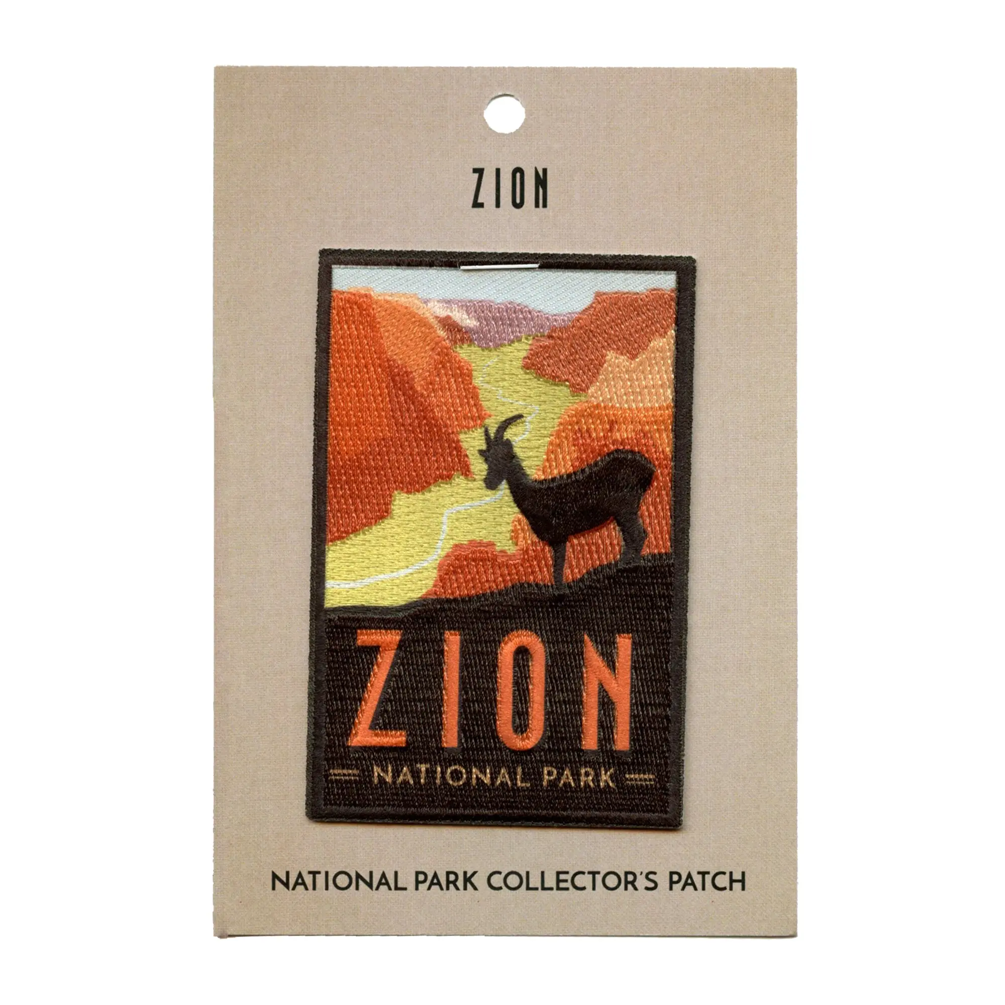 Zion National Park Patch Utah Travel Canyon Sublimated Iron On - Image 2